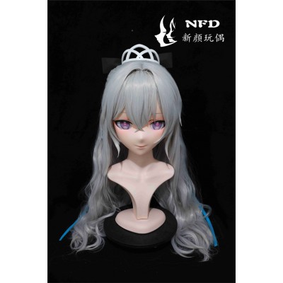 (NFD057)Customize Handmade Crossdress Full Head Female/Girl Resin Japanese Cartoon Character Animego Cosplay Kigurumi Mask